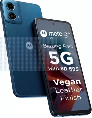 Best 5g Mobile under 10000: MOTOROLA G34 5G